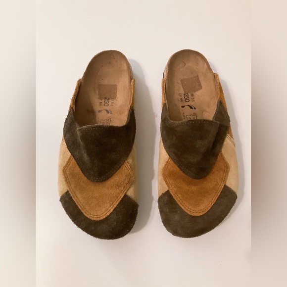Birkenstock Birki's Provence patchwork suede mules 39 - Picture 2 of 9